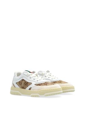 white leather sneakers GUCCI KIDS | 793956AADOW9555